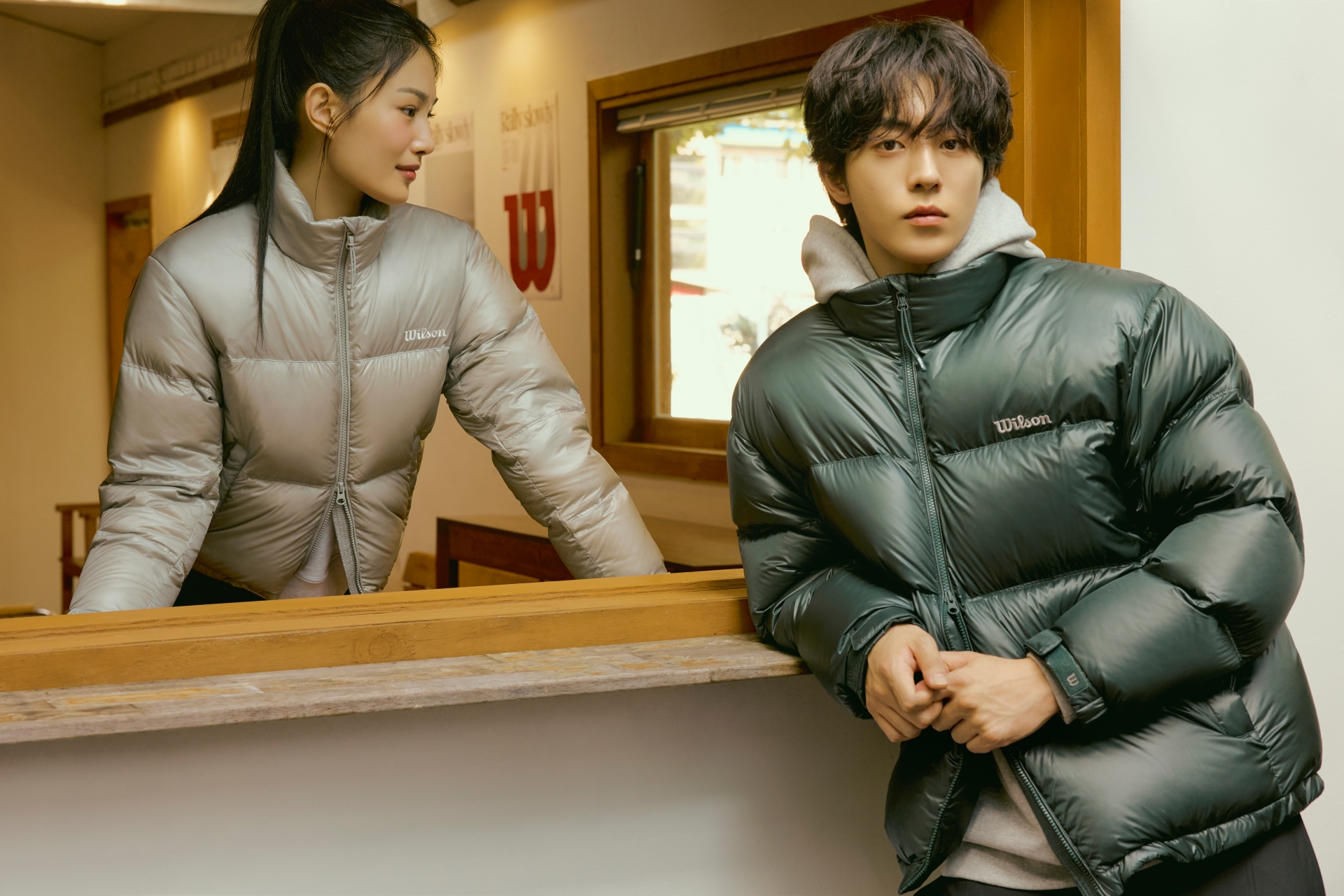 윌슨, 남주혁과 '에이스 다운'으로 겨울 아우터 마케팅 스타트 27-Image